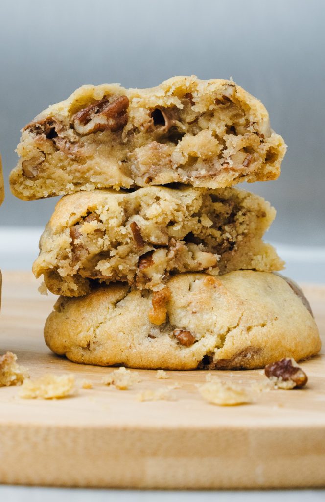 Le cookie pécan chocolat au lait