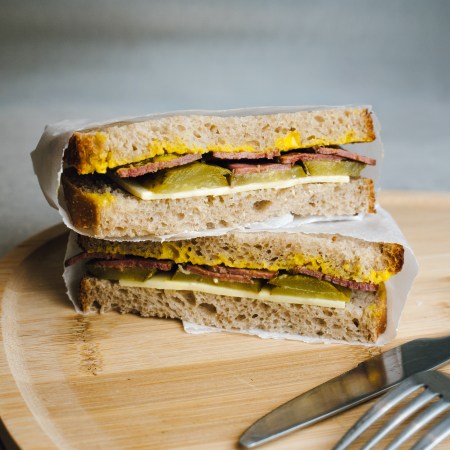 Le toastie pastrami