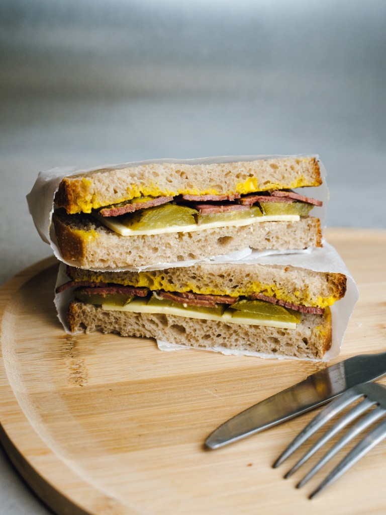 Le toastie pastrami